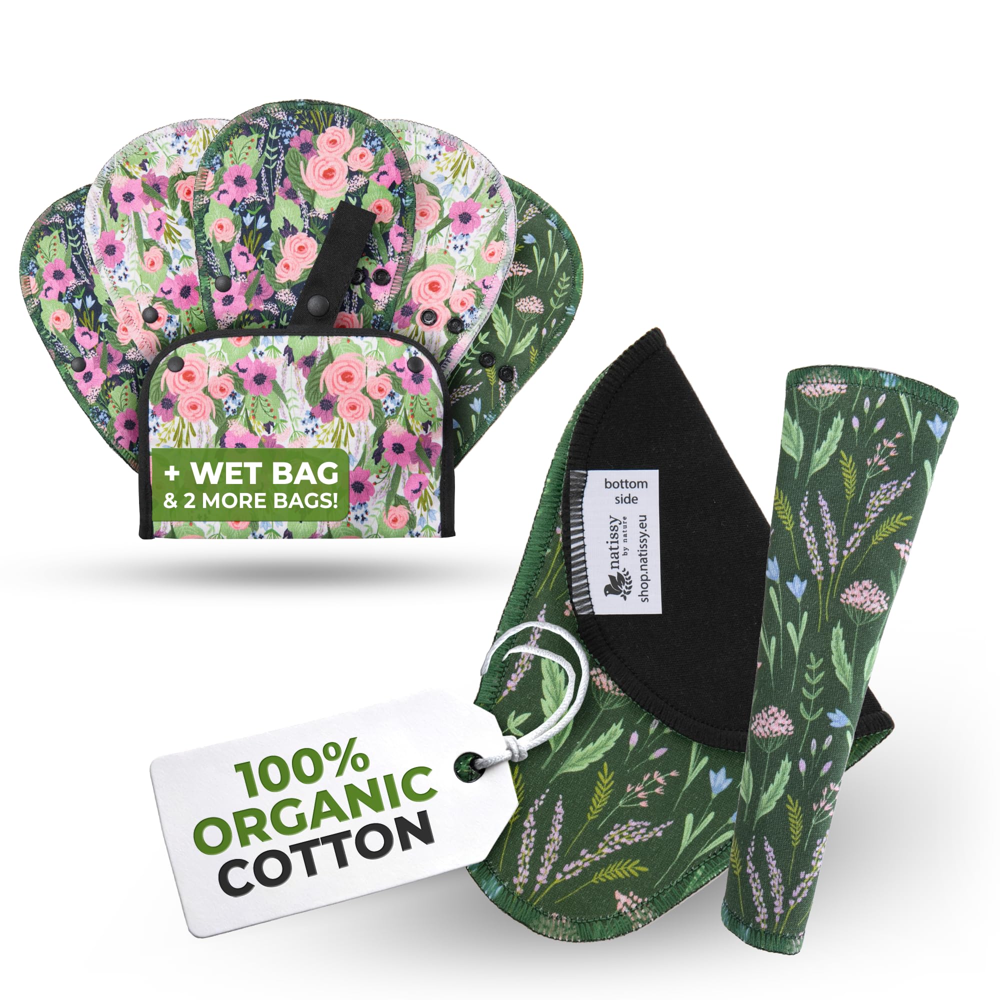 Natissy protège-slips coton bio emballage élégant et pratique