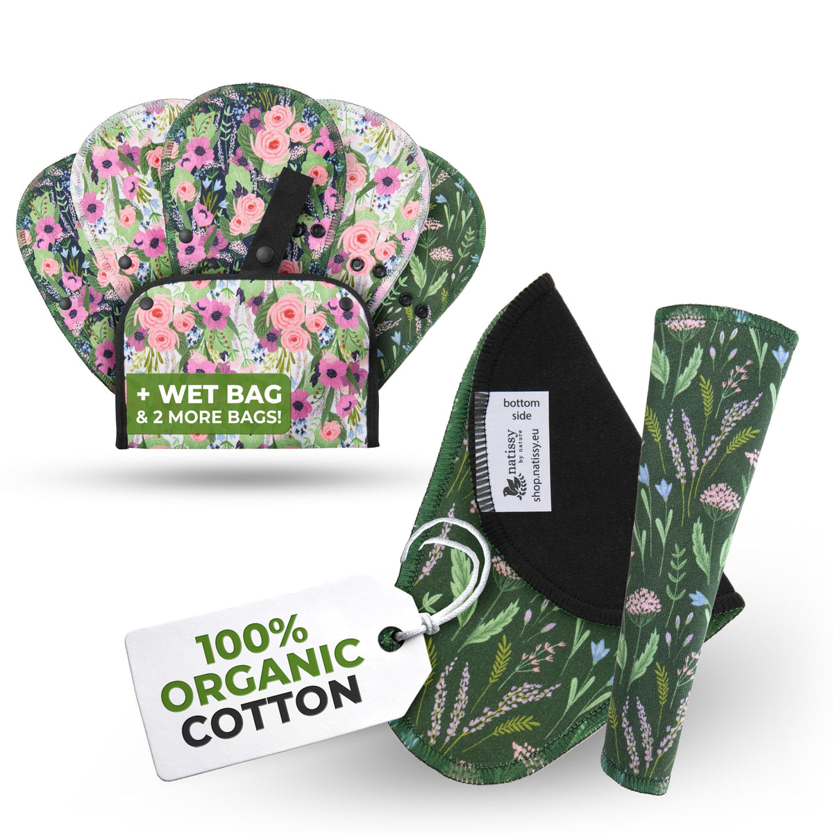 Natissy protège-slips coton bio emballage élégant et pratique