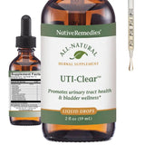 Native Remedies UTI-Clear - bouteille 59 ml prête à l'emploi et portable.