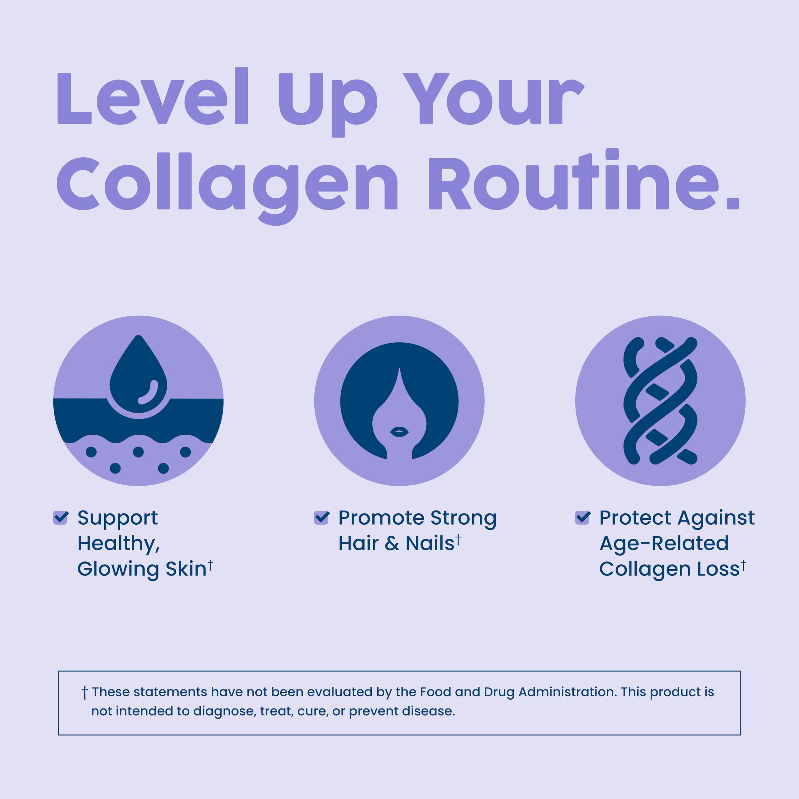 NativePath Collagen Care+ – Étiquette montrant les ingrédients clés et la qualité.