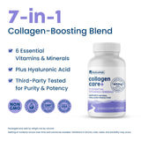 NativePath Collagen Care+ – Main tenant des gélules, soutien mobilité possible.