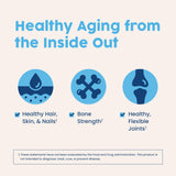 NativePath Collagène Poudre montrant l’étiquette sans additifs, choix pur et sain.