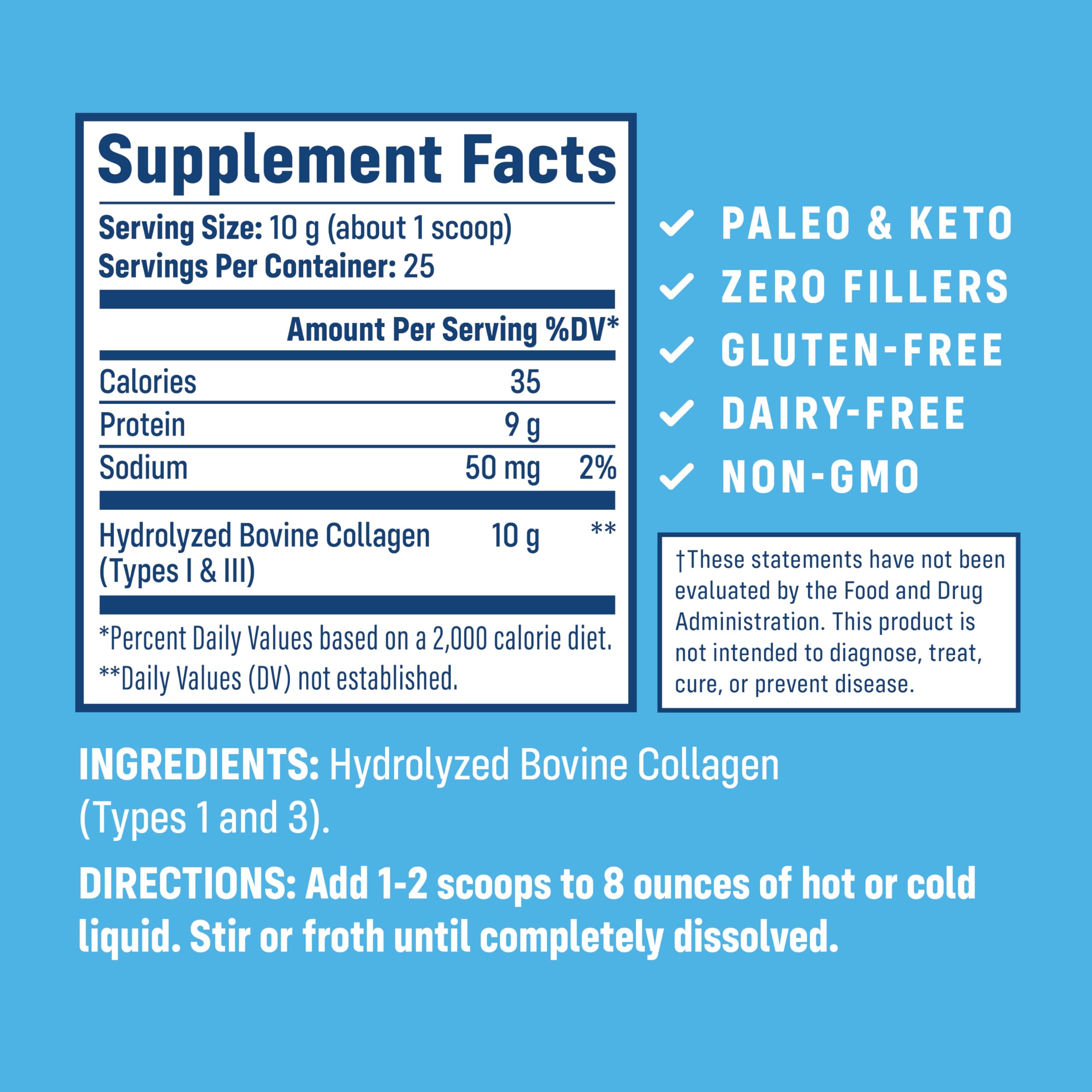 NativePath Collagène Poudre hydrolysée avec cuillère, facilité de dosage pour une routine beauté saine.