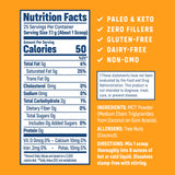 Cuillère-doseuse NativePath MCT Poudre pour mesurer facilement.