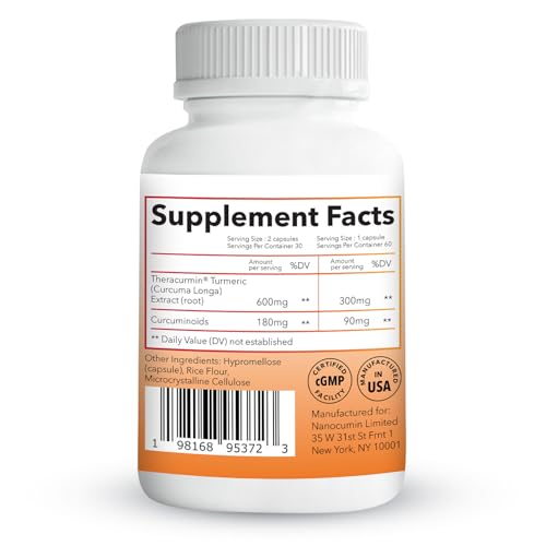 Theracurmin Natleo USA: emballage clair montrant pureté et production américaine.