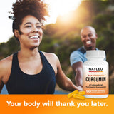 Natleo USA Theracurmin: usage quotidien facile, capsule discrète et pratique.
