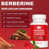 Natnect berberine avec cannelle de Ceylan, arôme naturel et soutien métabolique