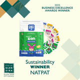 NATPAT ZenPatch sur l'étiquette calme pour adulte, aide à rester concentré sans artifices.