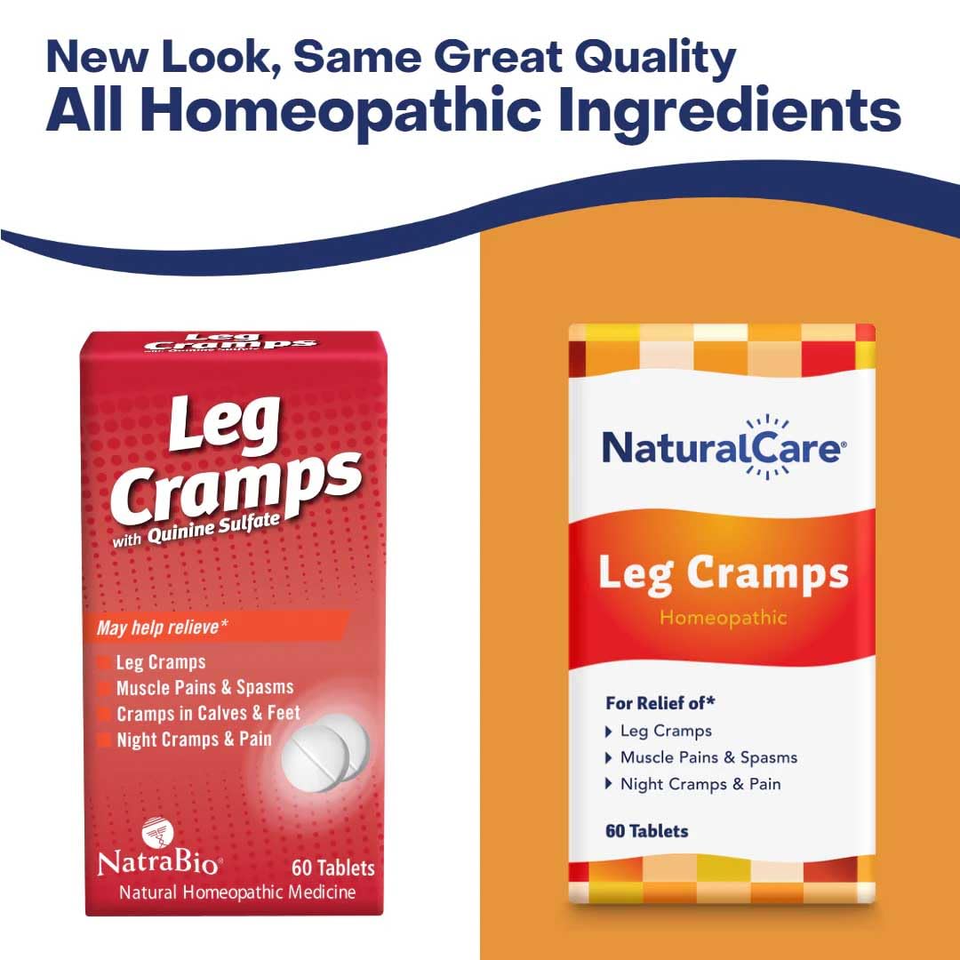 Natra-Bio NaturalCare — aide nocturne pour les crampes des mollets et pieds.