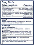 Natra-Bio NaturalCare Spray gorge brume douce pour usage occasionnel.