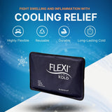 NatraCure FlexiKold pack gel froid épaule, soulagement ciblé et flexible.