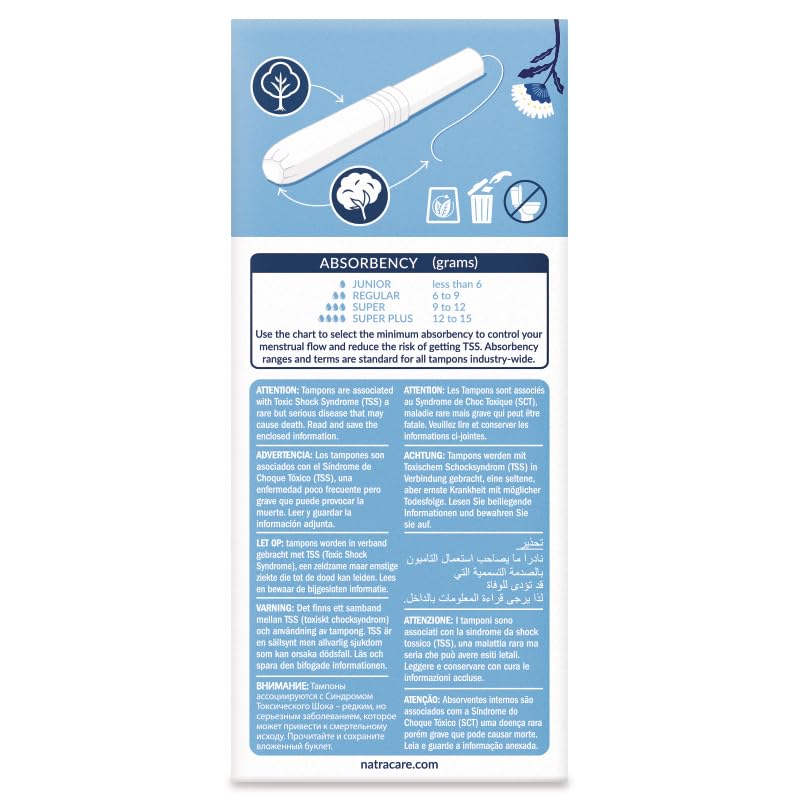 Application douce et lisse de l’applicateur NATRACARE.