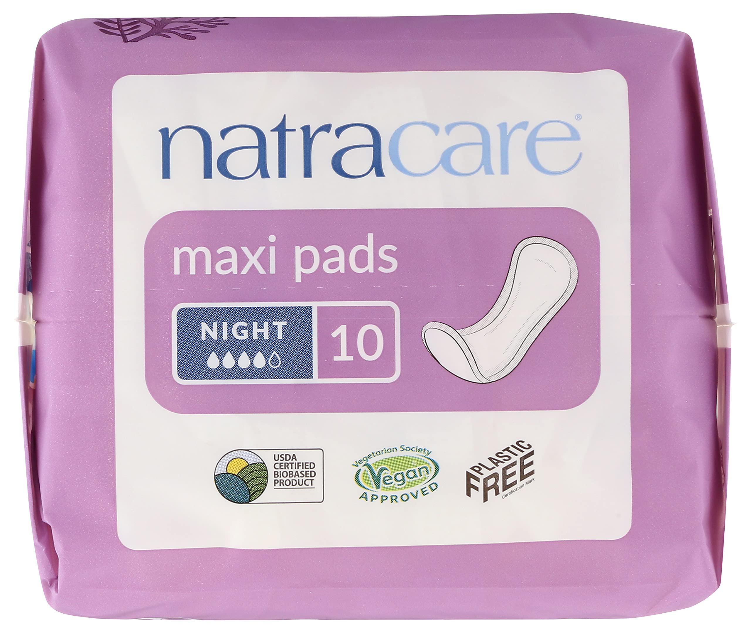 Natracare compostable: peut se décomposer dans le compost domestique.
