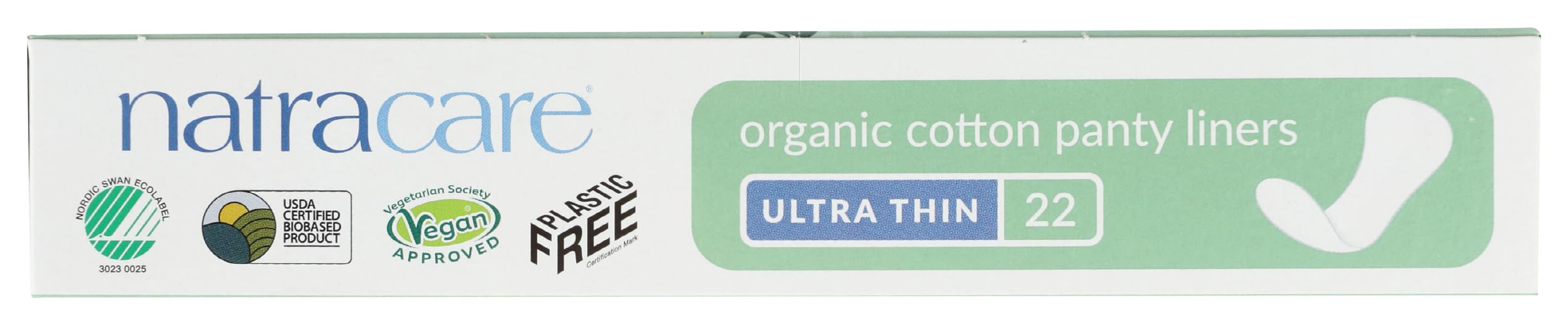 Couche biodégradable de Natracare pour une option écoresponsable.