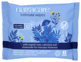 Natracare lingettes intimes parfum rose française, expérience délicate.
