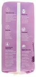 Natracare Maxi Super double absorption cellulose pour rester au sec.