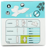 Natracare noyau cellulose absorbant: restez au sec et confortable.