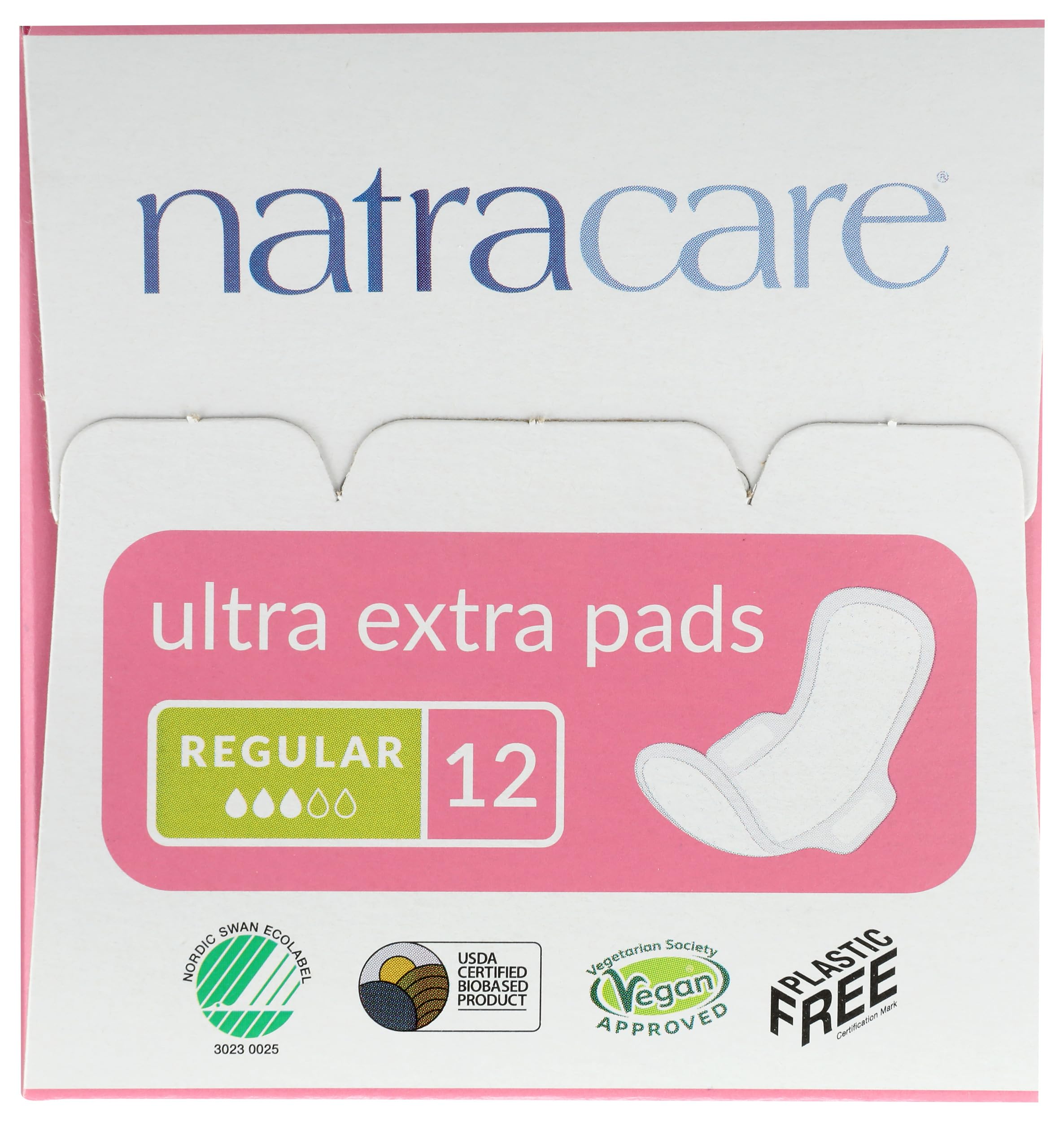 Natracare pulpe de cellulose écologique et amidon de plante, option respectueuse de l’environnement