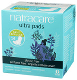 Natracare pulpe cellulose écologique et amidon végétal, respectueux de l'environnement.