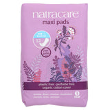 Natracare Serviettes hygiéniques Super avec noyau absorbant double pour rester au sec.