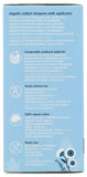 Natracare tampon biologique compostable, fin de vie compatible avec le compostage.