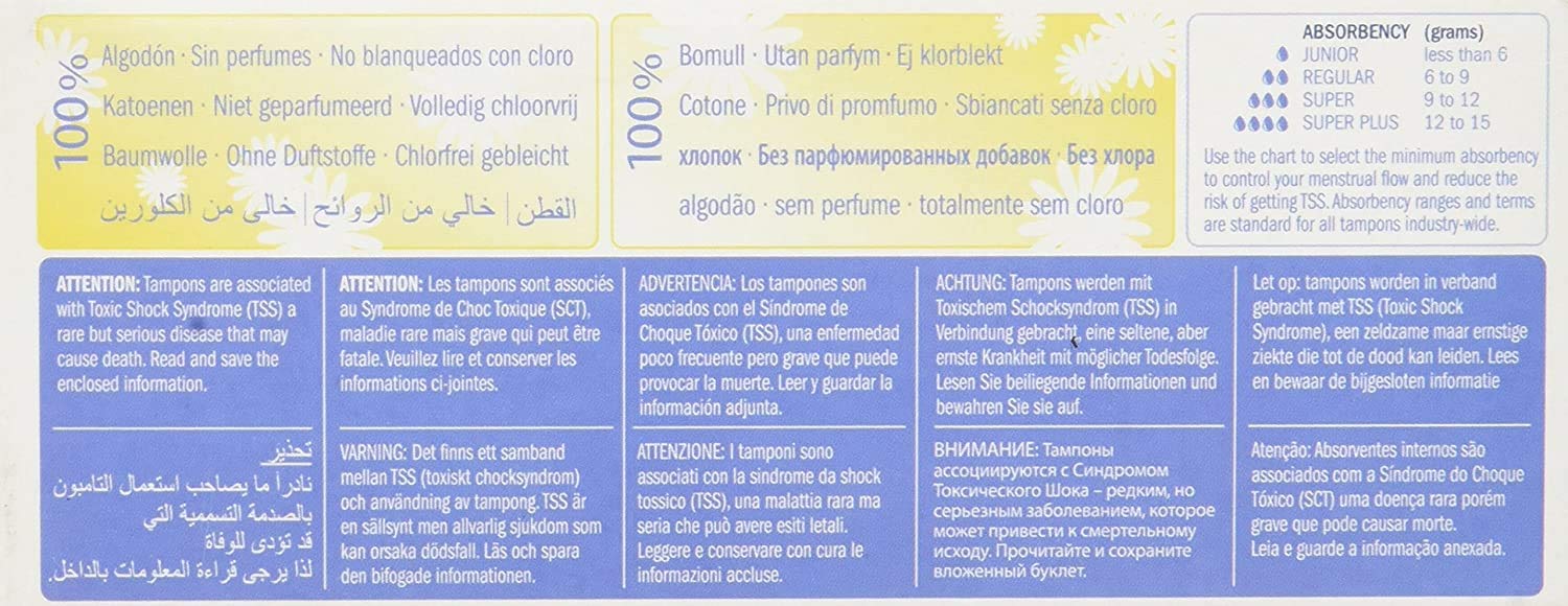 Tampons Natracare non-applicateur, coton pur pour une expérience douce et naturelle.