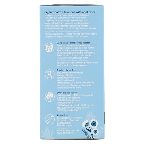 Détail de l’applicateur NATRACARE pour insertion douce et précise.