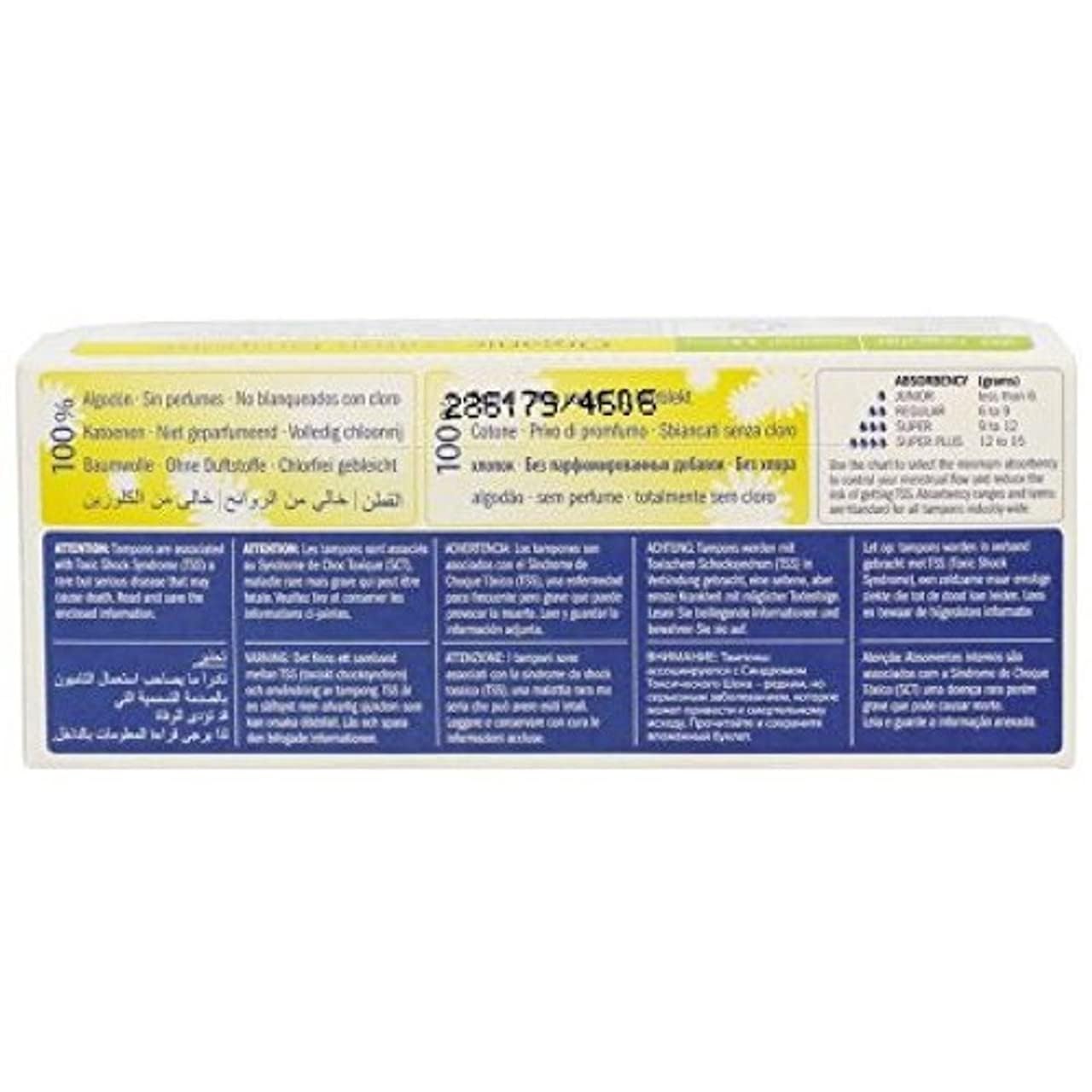 Tampons Natracare Organiques Regular, emballage biodégradable et respectueux de l’environnement