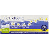 Insertion douce des Tampons Natracare Organiques Regular pour un confort maximal