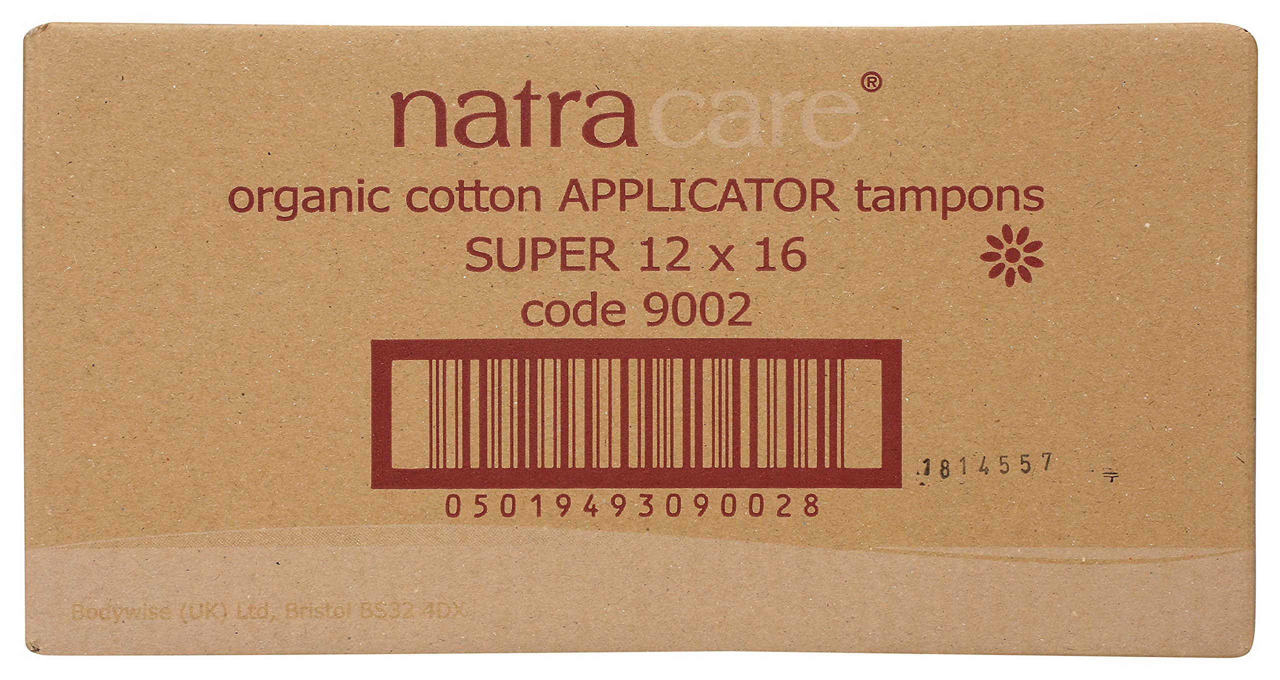 Natracare tampons super pour un confort quotidien et utilisation fiable.