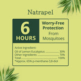 Natrapel Lemon Eucalyptus, camping-randonnee, efficace durant les sorties en nature.
