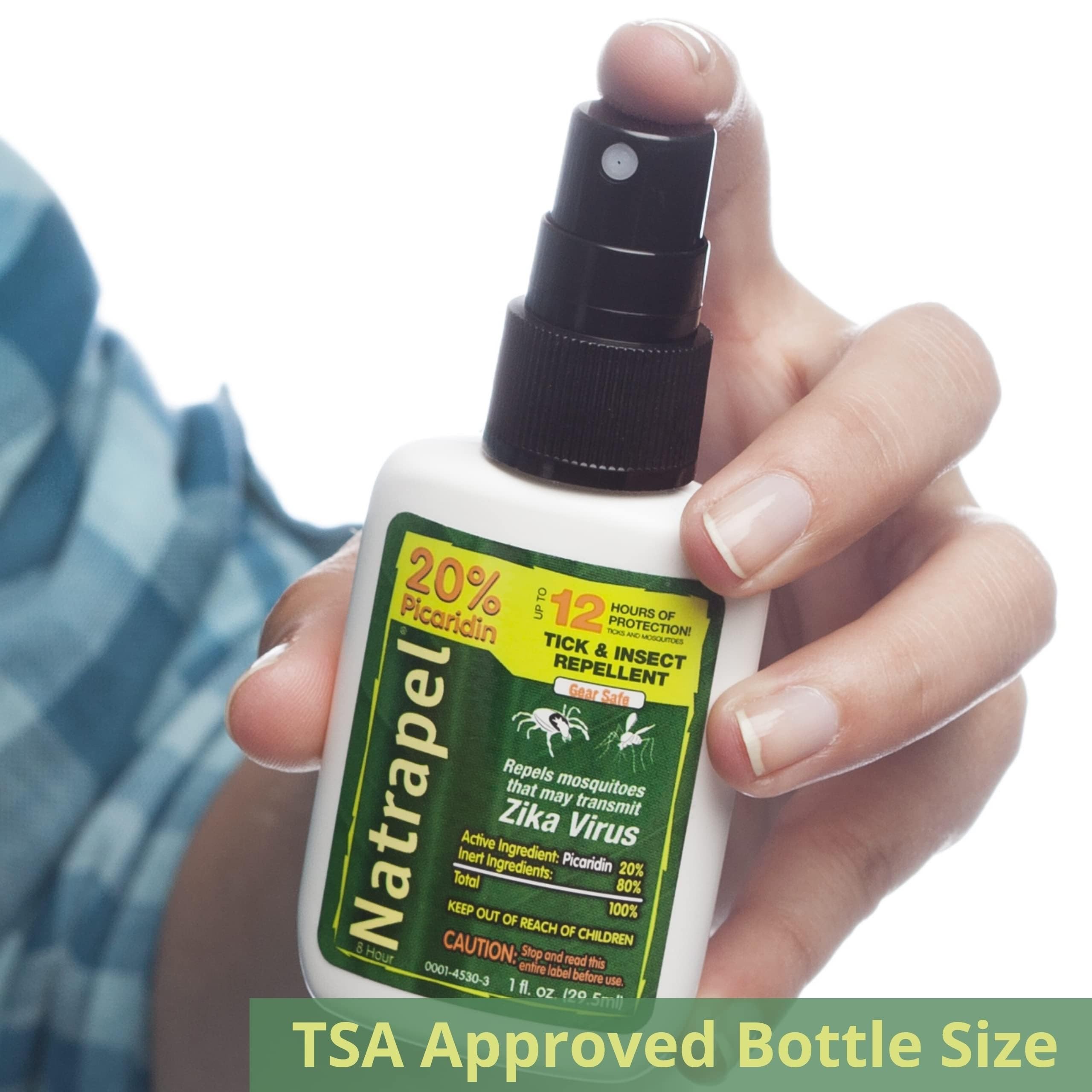 Utilisation adaptée aux enfants avec Natrapel spray doux et efficace