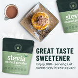 NatriSweet poudre stevia pâtisserie – parfaite pour sucrer desserts sans calories.