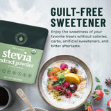 NatriSweet stevia poudre table de cuisine – édulcorant polyvalent pour recettes et boissons.