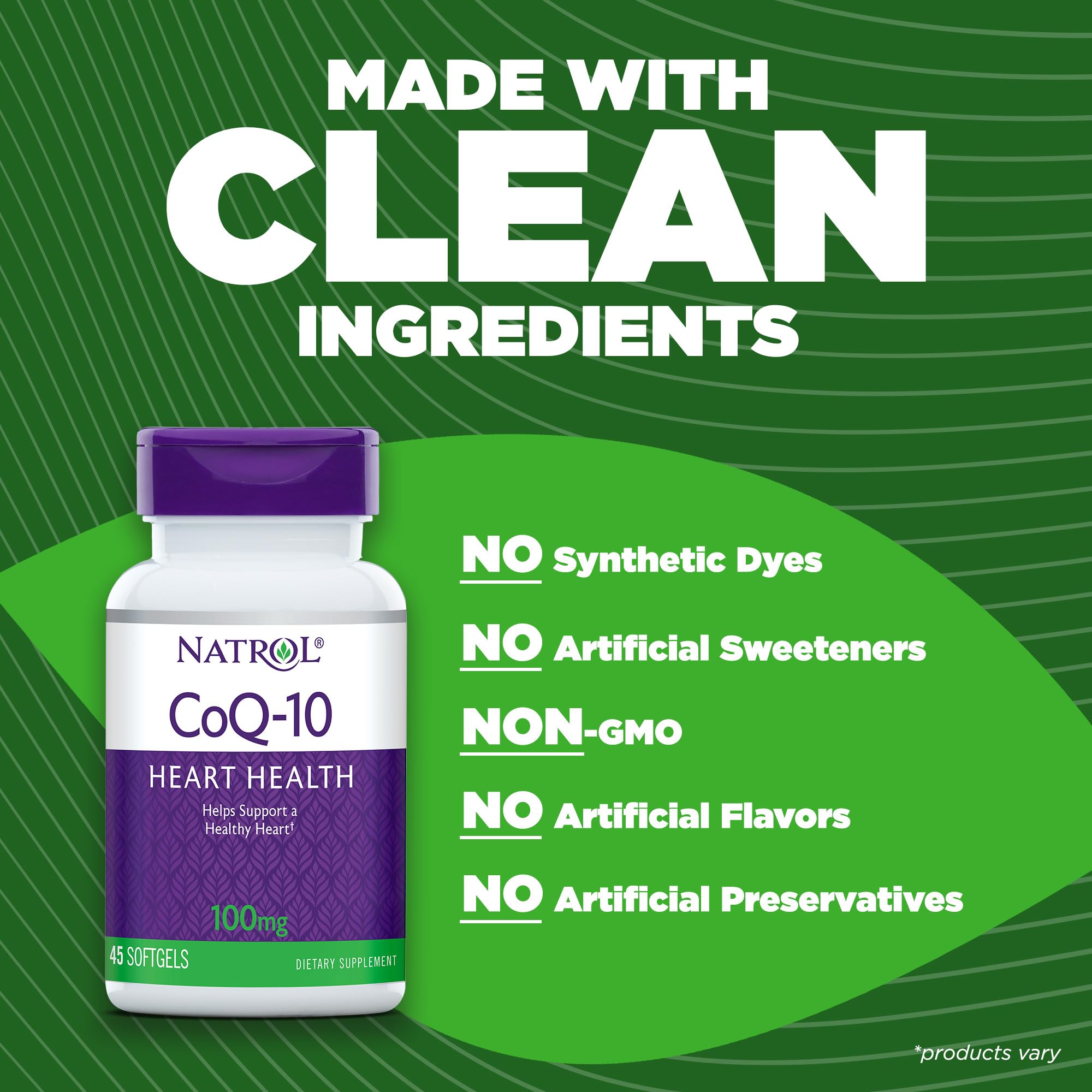 Natrol CoQ-10: energie-cellulaire pour un mode de vie actif.