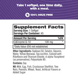 Natrol CoQ-10: sante-coeur potentiellement soutenue au quotidien.
