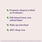 Natrol Gommes Mélatonine 10 mg, pratique avant coucher pour voyage et routine.