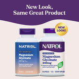 Boîte Natrol Magnésium Glycinate, format 30 jours, pratique pour la routine