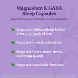 Natrol Sleep & Restore – gros plan sur les capsules prêtes au coucher.