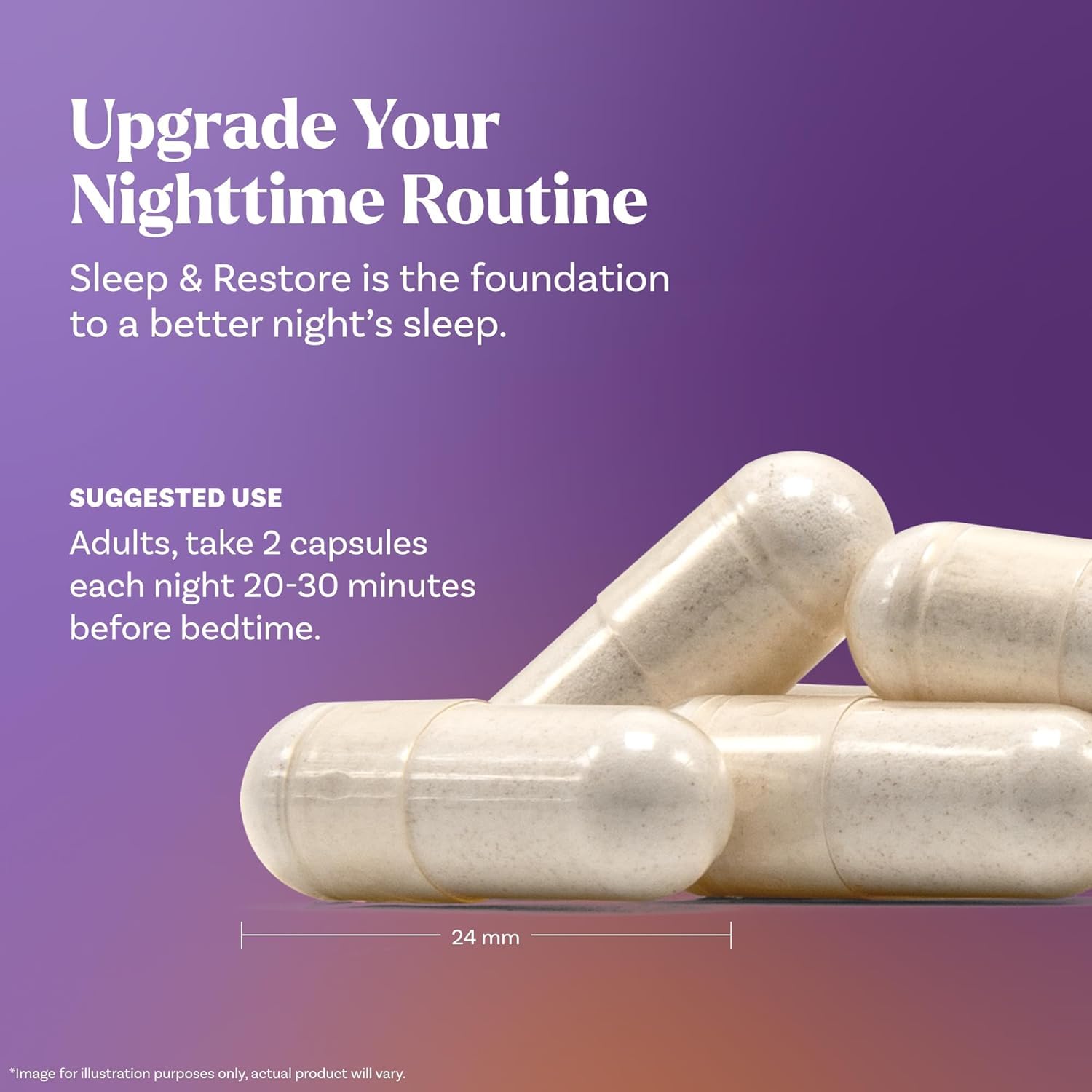 Natrol Sleep & Restore: magnésium glycinate haute biodisponibilité pour le sommeil