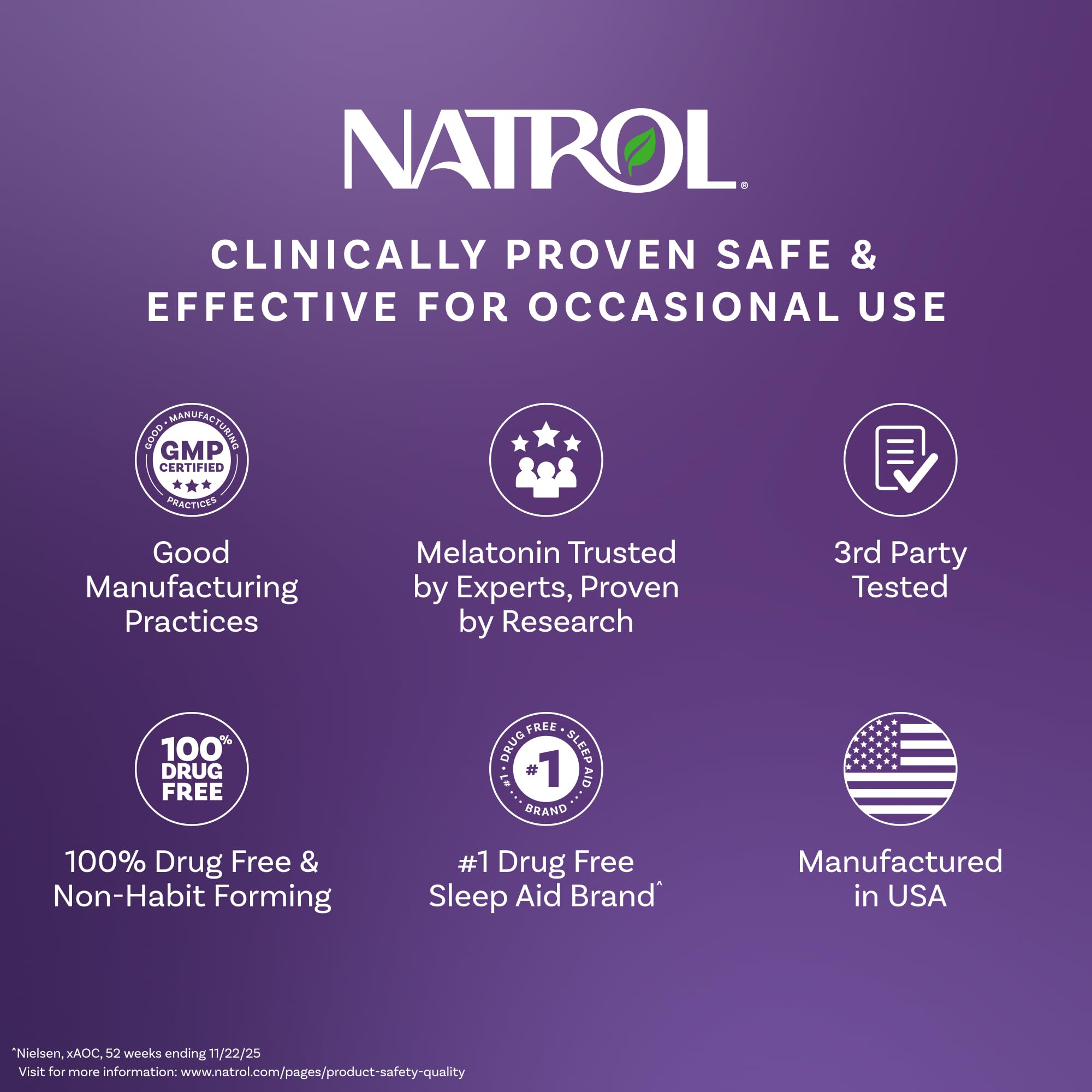 Natrol Sleep & Restore – sans mélatonine et sans addiction