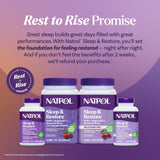 Natrol Sleep & Restore – utilisation facile le soir pour une transition calme