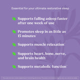 Fiche dosage Natrol Sleep + Restore pour suivre le dosage nocturne.