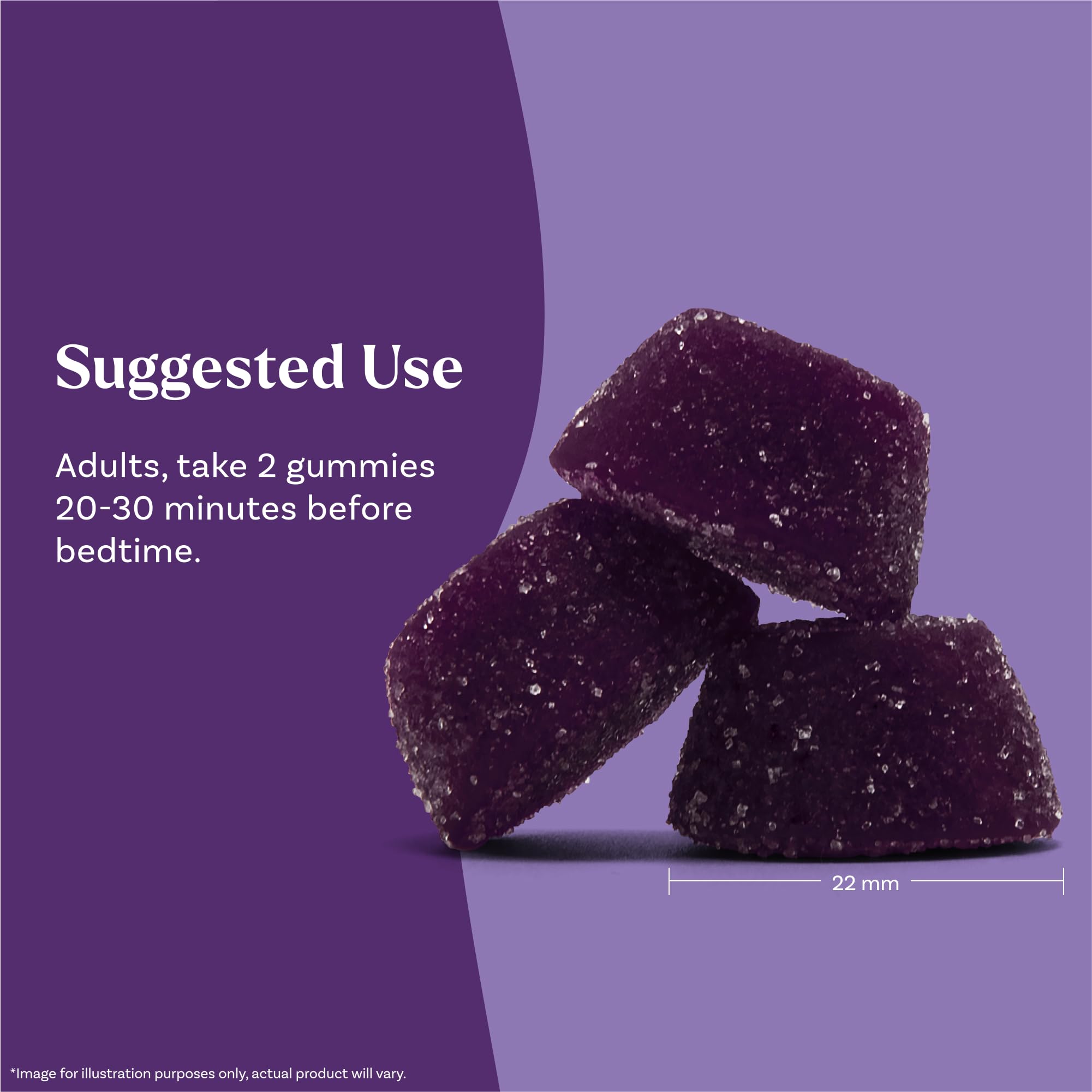 Sans colorants ni arômes artificiels, Natrol Sleep + Restore composition naturelle.