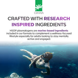 Natto peptides – extrait inclus dans la formule pour une approche équilibrée.