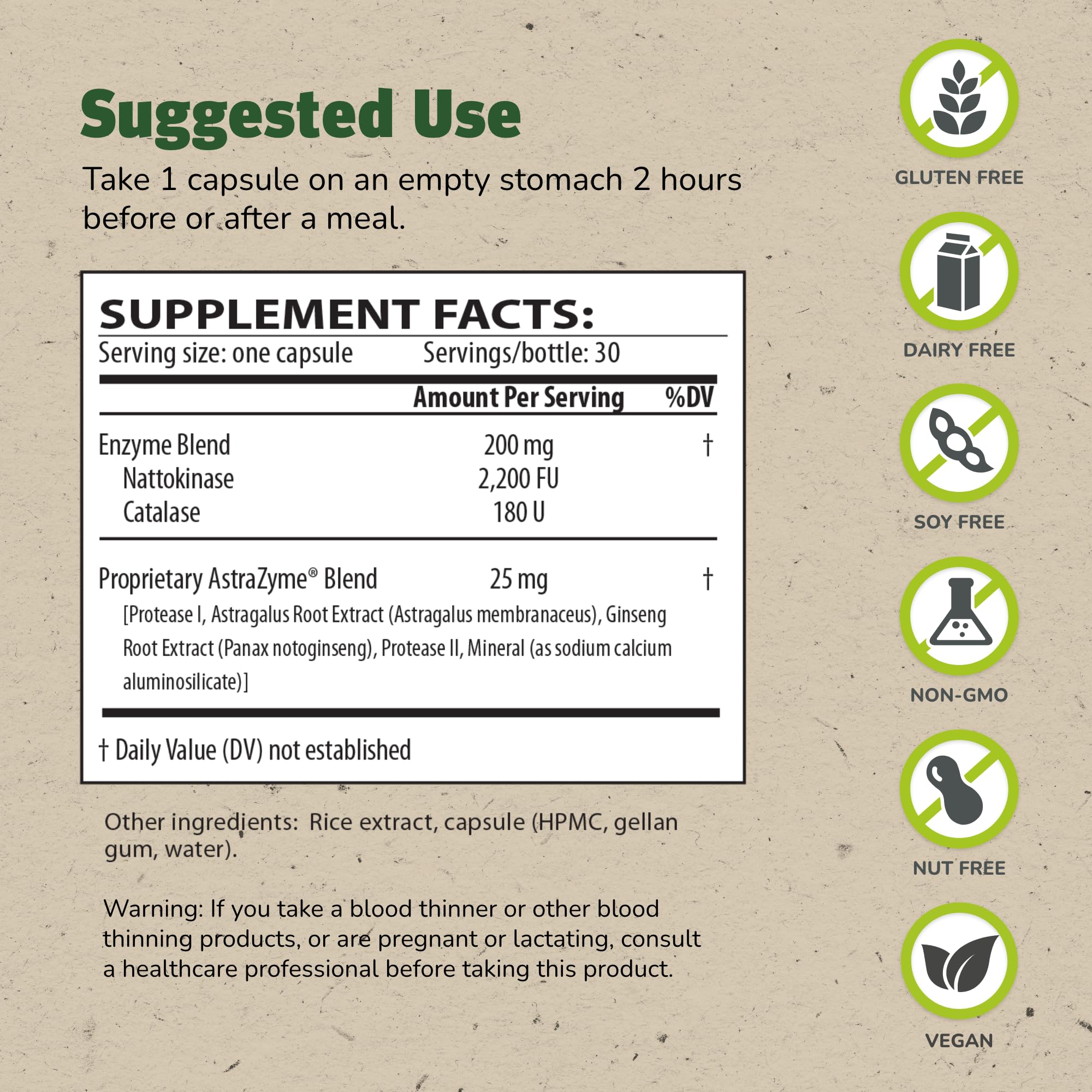 NattoStim - Gelules vegetales: formulation vegan pratique pour une prise quotidienne.