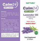 Nattura Calm Aid bouteille lavande, favorise la détente après une longue journée