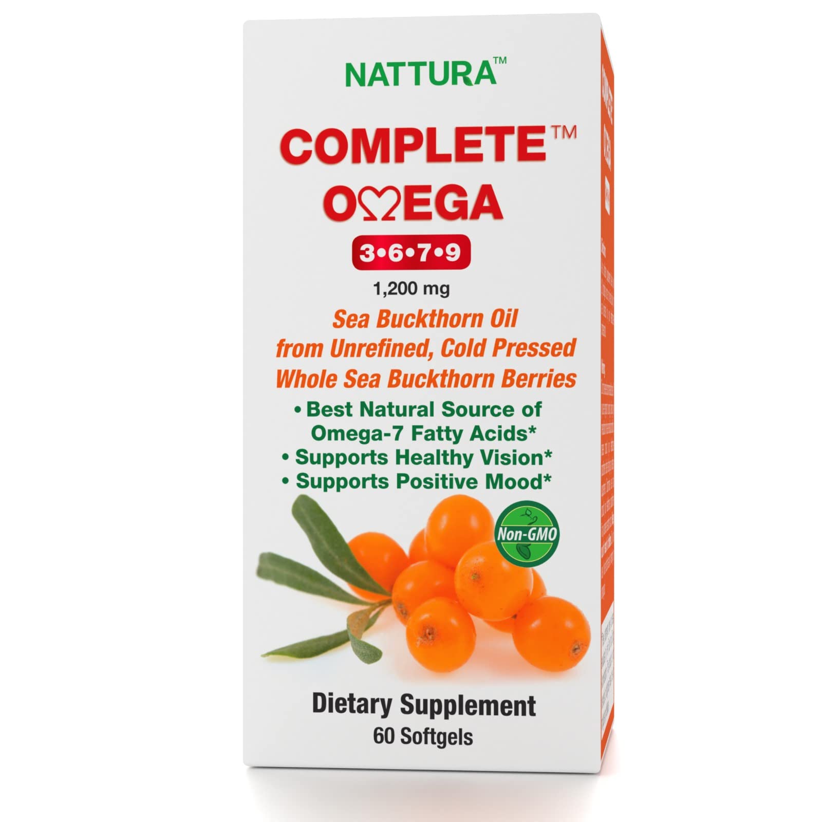 Nattura Complete Oméga 3-6-7-9 : capsules végétales pour une prise pratique.