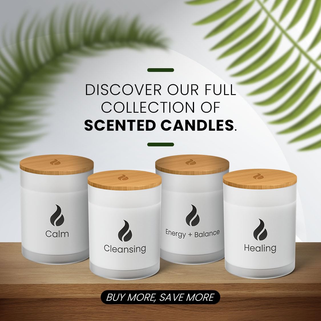 Natur IX Bougie Soy emballage-cadeau : coffret premium prêt à offrir.