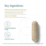 Gélules D-A-K de Natura Health Products pour une prise quotidienne.